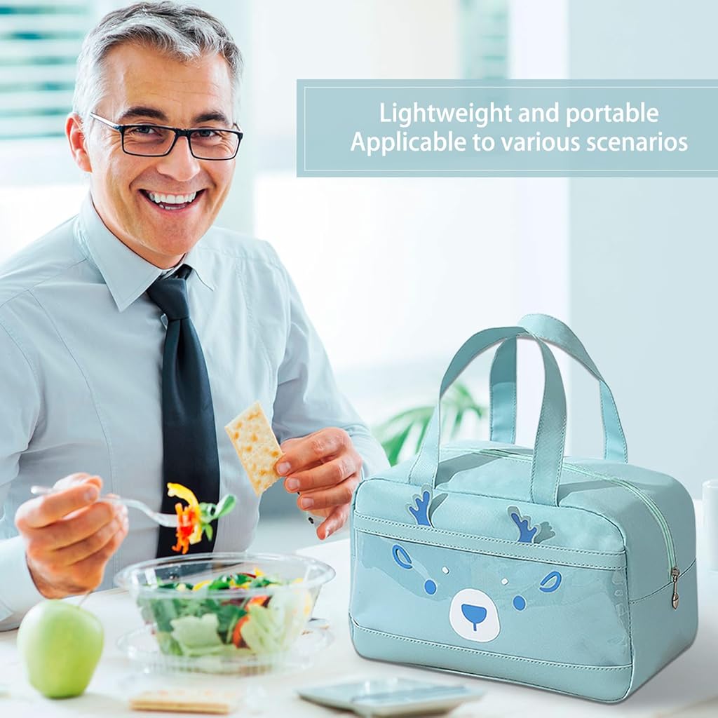 ZIBUYU® Insulated Lunch Bag for Women Men ZIBUYU® Insulated Lunch Bag for Women Men